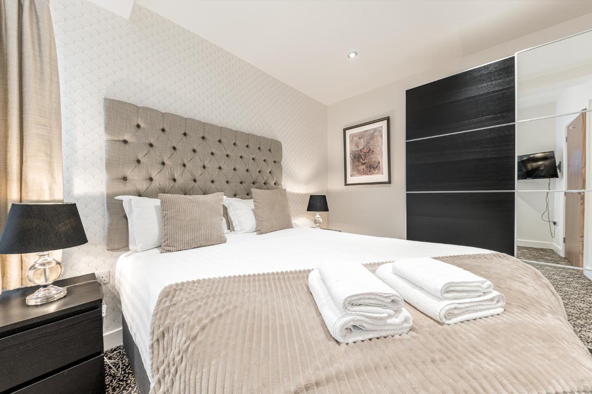 Abbey Apartments Modern Aparthotel For Tourists & Professionals Barrow-in-Furness Pokoj fotografie