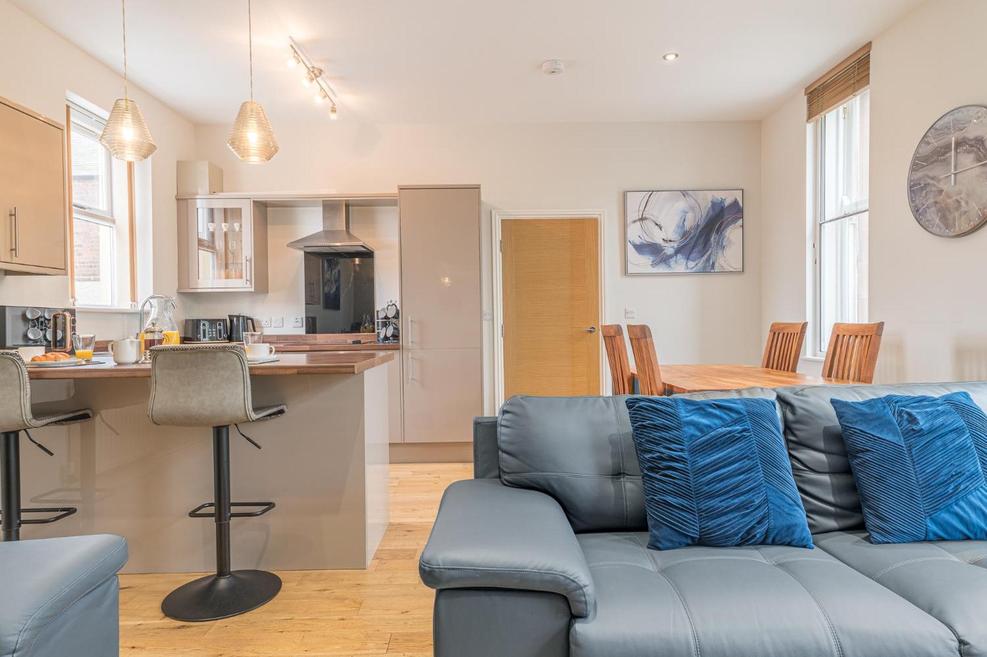 Abbey Apartments Modern Aparthotel For Tourists & Professionals Barrow-in-Furness Pokoj fotografie
